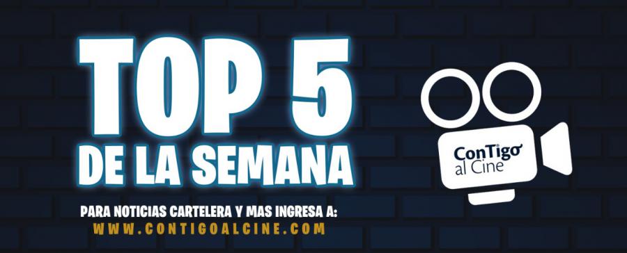 TOP 5 DE LAS PELÍCULAS EN TAQUILLA DURANTE EL FIN DE SEMANA (24 Y 25 DE MAYO)
