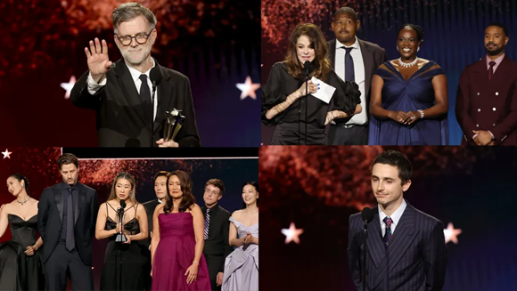 TRIUNFADORES DE LOS CRITICS CHOICE AWARDS 2026: UNA NOCHE DE SORPRESAS Y GRANDES FAVORITOS