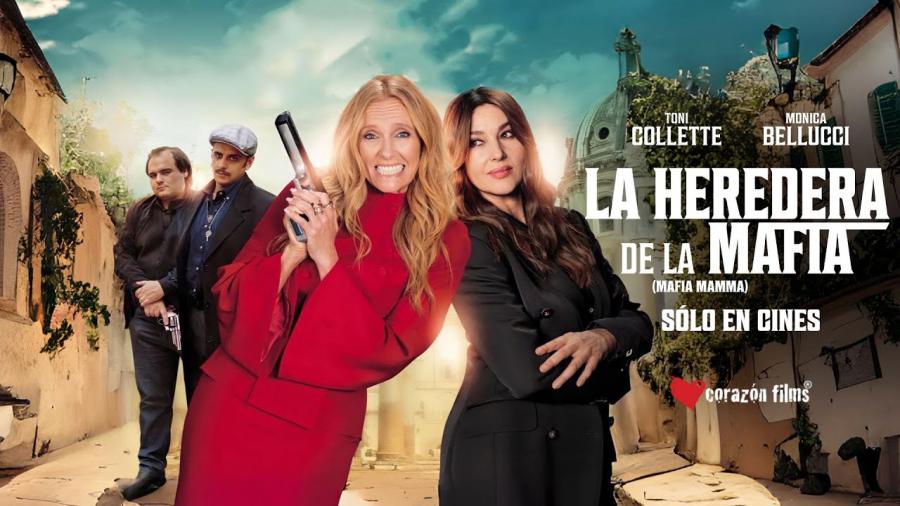 “La heredera de la mafia”: Toni Collette en una comedia divertida junto a Mónica Bellucci