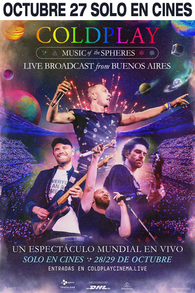 COLDPLAY MUSIC OF THE SPHERES LIVE BROADCAST FRON BUENOS AIRES