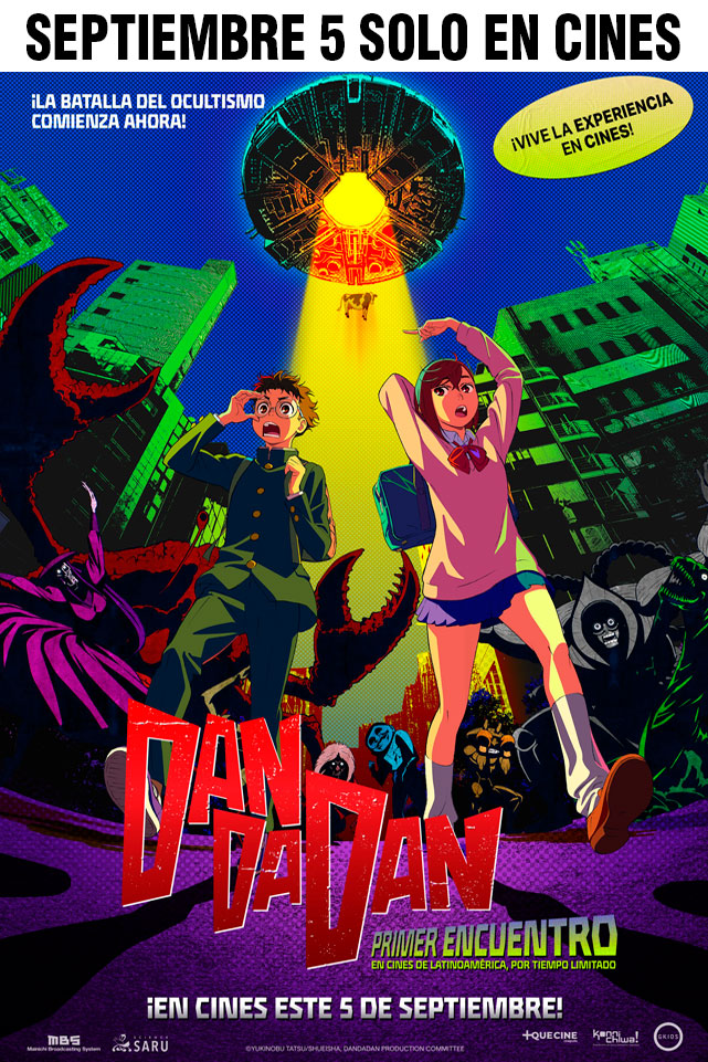 Poster Dan Da Dan Manga - Format 91,5 X 61 Cm - Papier Brillant 150 G/m² - Expédié Enroulé - Déco Murale