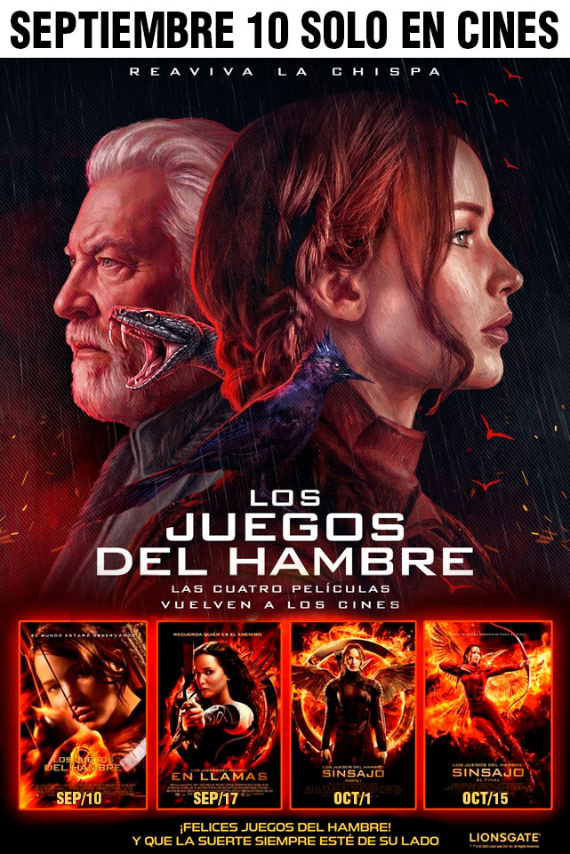 Reestreno Los Juegos del Hambre
