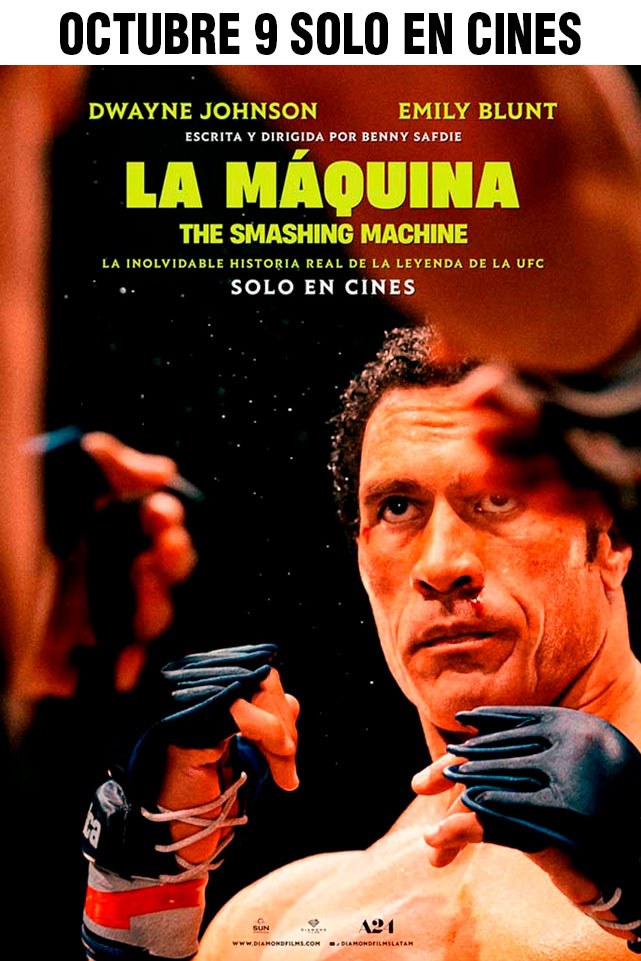 LA MÁQUINA THE SMASHING MACHINE